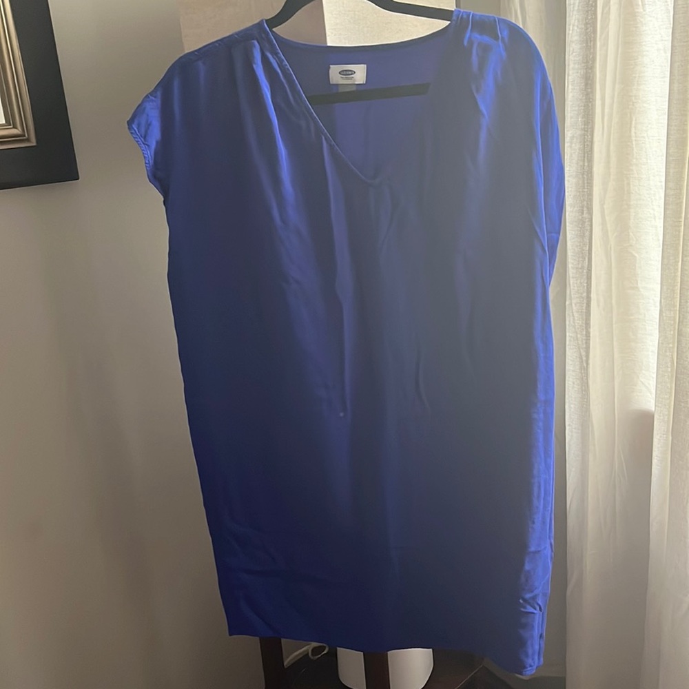 Blue dress